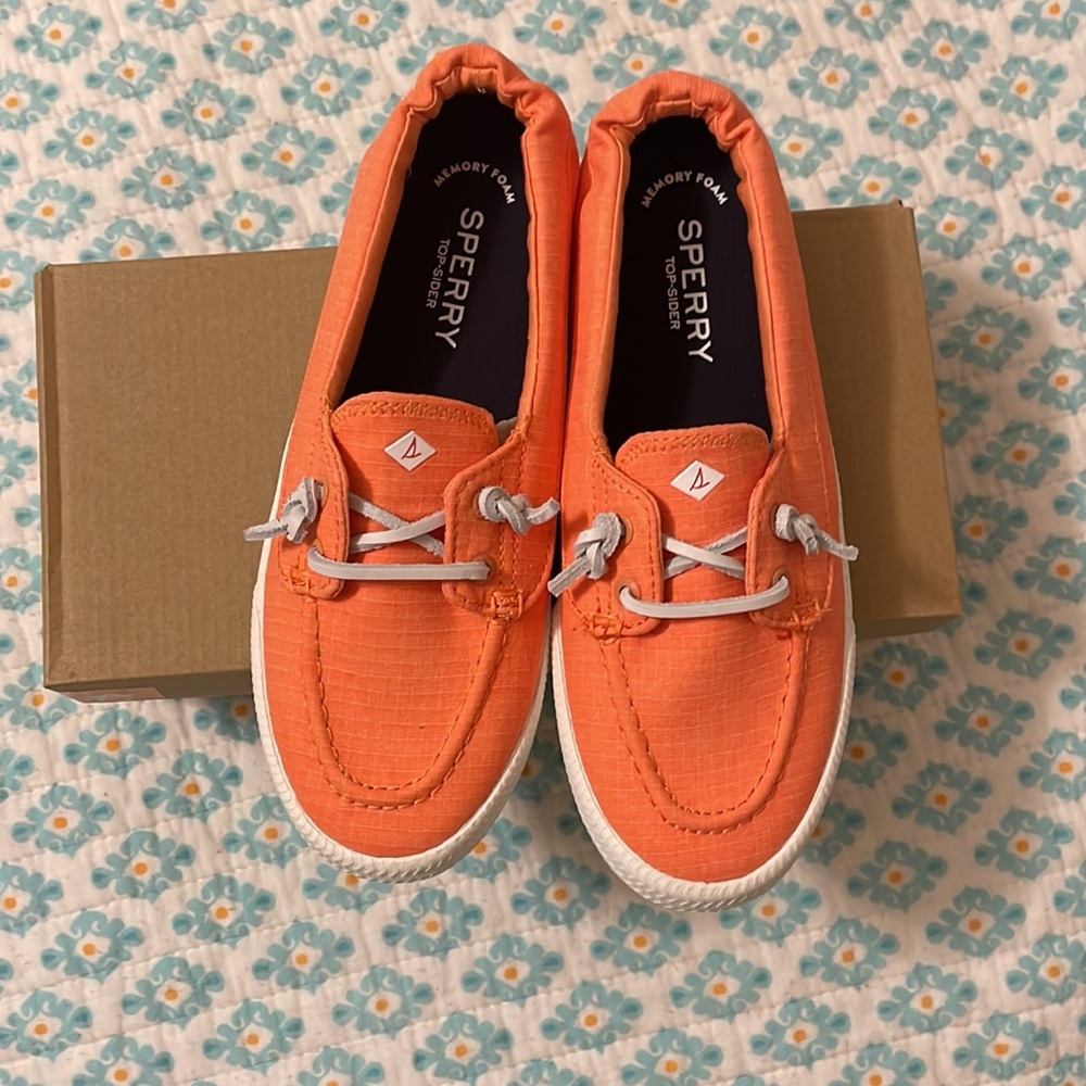Sperry Lounge Away shoes coral/orange